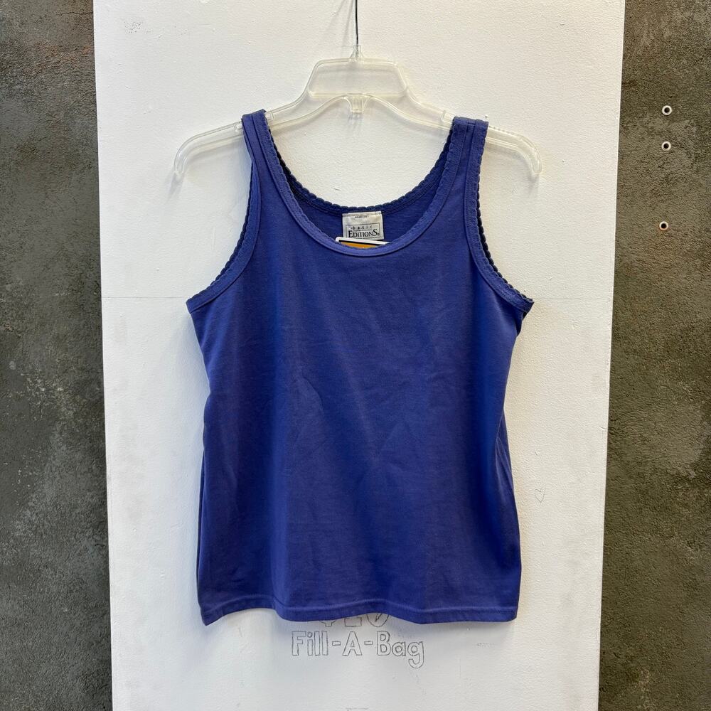 Basics Editions Vintage Blue Tank Top